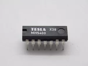 10x Tesla MH5400 2-Eingang NAND-Funktion Logic Gate DIP-14 - Bild 1 von 3