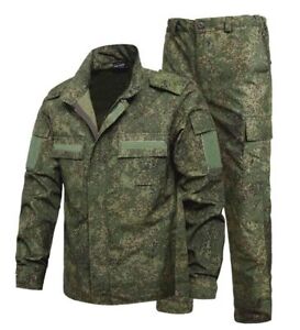 Russian EMR Camo Military Adult Uniform Airborne Cos Field Training Hunting Suit