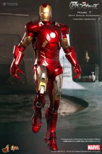 Figura Coleccionable Hot Toys Mms185 1/6 Los Vengadores Mark Vii Edición Limitada - Imagen 1 de 9