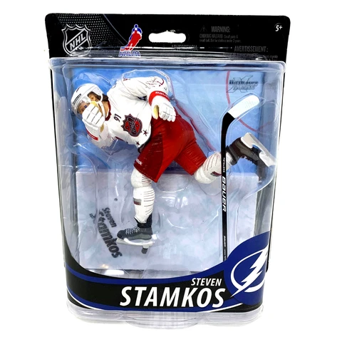 Mcfarlane NHL Steven Stamkos Tampa Bay Lightning Series 33 Silver #1000 Figure Cover