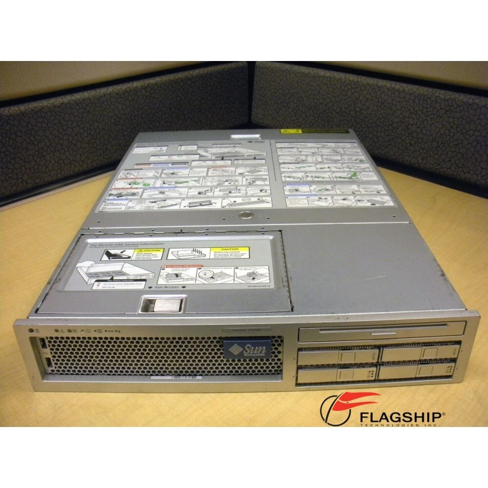 Sun A87 X4200 M2 2X 2.8GHZ Dual Core 16GB RAM 2X 146GB 10K SAS Disk - Image 1 of 2