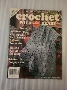 Rivista Uncinetto con Cuore - Filati Cuore Rosso - 20 Progetti! 1999 - Foto 1 di 3