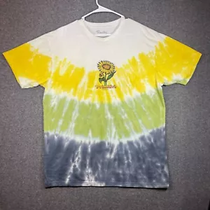 Camisa PRIMITIVA Adulto Grande Tinte Corbata Sunny Lavado Girasol Gráfico para Hombre. - Imagen 1 de 11