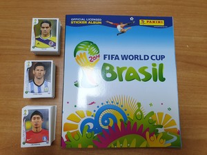 Empty album complete sticker set 00-639 FIFA WC World cup Brazil 2014 Panini