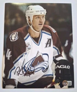 Rob Blake Signed Autographed 8X10 Photo COA BAS BECKETT BB46806 - Picture 1 of 2