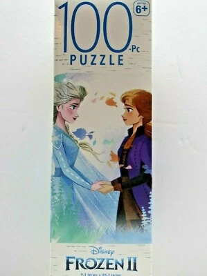 Jigsaw Puzzle 100 Pieces Anna & Elsa Disney Frozen 2 Cardinal 10 X 9 - Image 1 of 3