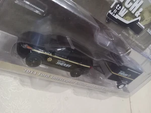Greenlight Hitch & Tow 2014 Ford Interceptor Utility & Cargo Trailer - Picture 1 of 5