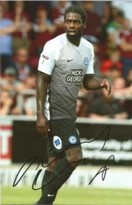PETERBOROUGH: ANTHONY GRANT SIGNED 6x4 ACTION PHOTO + COA - Bild 1 von 1