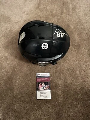 Capacete tamanho completo autografado por Rob Blake Los Angeles Kings HOF JSA - Imagem 1 de 4