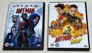 ANT MAN + ANT- MAN AND THE WASP : 2 Film Marvel Collection DVD Set (FREE UK P&P) - Imagen 1 de 2