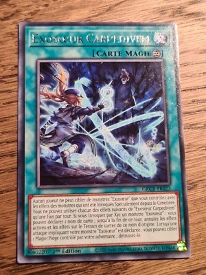 Exosister Carpedivem●YUGIOH●GRCR●2022●FRENCH●RARE●1st ED●NM #05345 - Image 1 of 2