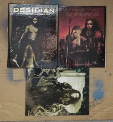 Lot Obsidian JDR RPG VO 2 volumes + écran VF post-apo - Photo 1/2