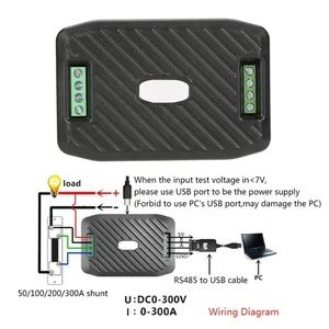 PEACEFAIR PZEM‑017 DC Voltage Current Watt Meter For Energy Consumption - Picture 1 of 13