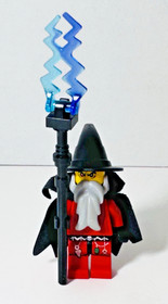LEGO Fantasy Era Evil Wizard Minifigure cas326 7093 852293 852001 - WRONG HAT