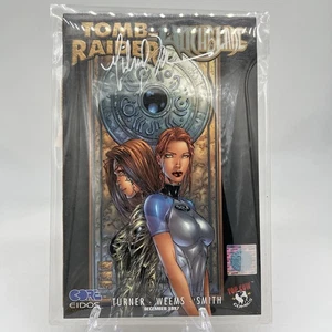 Tomb Raider Witchblade #1 Variante Negra (1st Lara Croft) Turner Firmado con Certificado de Autenticidad - Imagen 1 de 5