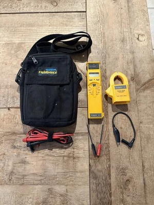 Fieldpiece HS26 W/ Case, Wires And Clamp. Tested And Working - Image 1 of 4