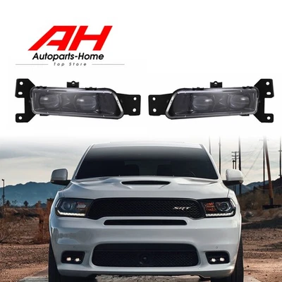 Par de luces antiniebla de parachoques para Dodge Durango SRT 2018-2022 2023 LED DRL lámpara de conducción Foto 1 de 4