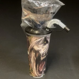 Jurassic World Rebirth Mosasaurs Dinosaur Topper and Cup Cinema Promotion - Picture 1 of 9