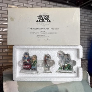 Colección Heritage Village Dept 56 "EL VIEJO Y EL MAR" 5655-3 NUEVO EN CAJA - Imagen 1 de 6