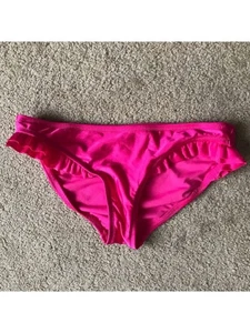 XHILARATION Women's Pink Bikini Swimwear Bottom S - Picture 1 of 3