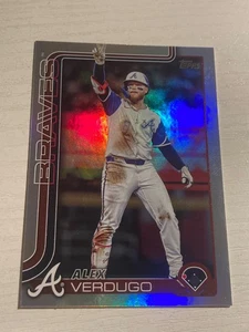 2025 Topps Update Rainbow Foil Parallel Alex Verdugo Braves US4 - Picture 1 of 1