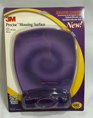 3M MWJ309PP Purple Precise Optical Mousing Surface with Gel Wrist Rest - Image 1 of 4