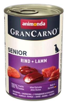 Animonda Grancarno Senior Geschmack: Rind & Lamm - Dose 400G - Bild 1 von 2