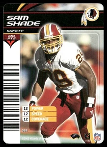 2002 NFL Showdown Sam Shade #353 - Picture 1 of 2