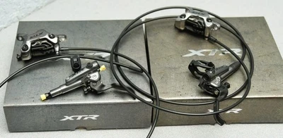 Shimano XTR BL- M9120/BR-M9120 Disc Brake and Levers - Front/Rear Set, Hydraulic - Image 1 of 4