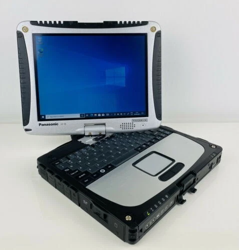 Panasonic Toughbook CF-19 MK 5 Rugged Laptop  i5 Rugged Laptop Win 7 Diagnostics - Image 1 of 4