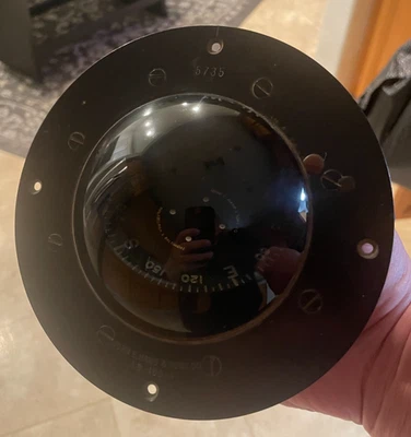 John E. Hand & Sons Co. Ship Compass 5735 - A.B.-103-4 Black - View Pictures - Image 1 of 4
