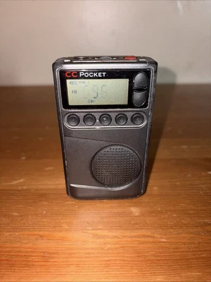 C. Crane CC Pocket AM FM and NOAA Weather Radio with Clock and Sleep Timer Read - Image 1 of 4