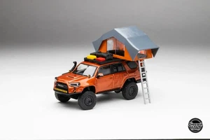 1/64 Toyota 4Runner TRD PRO Wide Body Overland Inferno orange DiecastTalk Exclus - Bild 1 von 17