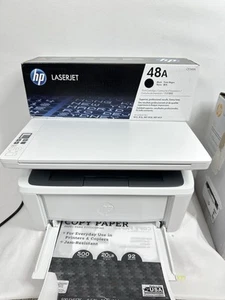 #2693 HP LaserJet Pro MFP M28w All-In-One Printer - New HP Toner 48A - Afbeelding 1 van 12