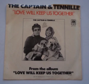 THE CAPTAIN & TENNILLE Love Will Keep Us Together 45 RPM Record 7" Single 1975 S - Bild 1 von 8