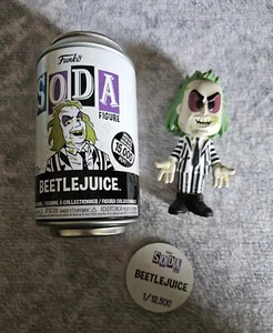 FUNKO SODA - BEETLEJUICE VINYL FIGURE - BEETLEJUICE MOVIE - OPENED - Picture 1 of 1