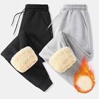 Pants Hardwearing Joggers Trousers Thermal Thicken Winter Casual Comfy