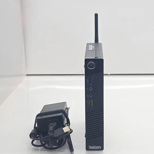 Lenovo ThinkCentre M93p Tiny i7-4765T@2.0GHz 8GB 256GB SSD Inner WIFI/Win10 *QTY - Picture 1 of 7