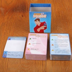 Scene It Squabble Board Game Replacement Pack Card Decks & Card Box Only - Picture 1 of 6