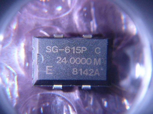 Oscilador SEIKO EPSON SG-615P 24,0000 MHz XO CMOS TTL SMD **NUEVO** Foto 1 de 1