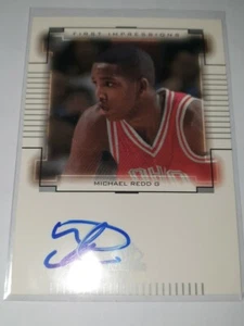 1999-00 SP Top Prospects Michael Redd RC Autograph - Milwaukee Bucks - Picture 1 of 1