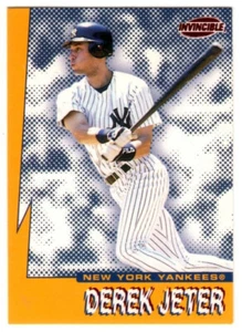 1999 Pacific Invincible Derek Jeter #12 Action New York Yankees - Picture 1 of 2