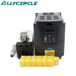 0.8KW Air Cooling Spindle ER11 220V 24000RPM+1.5KW VFD+13PCS ER11 Collets - Picture 1 of 6