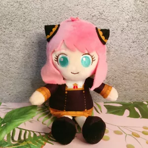 SPY x FAMILIE Anya Fälscher Plüschtier Stofftier Puppe Anime Mädchen Ania 18 cm Kind Geschenk - Bild 1 von 4