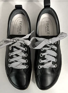 Frankie4 Ellie IV Solid Black Shoes Sneakers AU US Size 10 EU 41-42 Women's - Picture 1 of 10