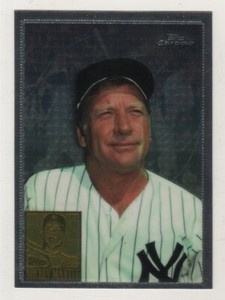 1996 Topps Chrome #07 Mickey Mantle New York Yankees HBV$10 #7