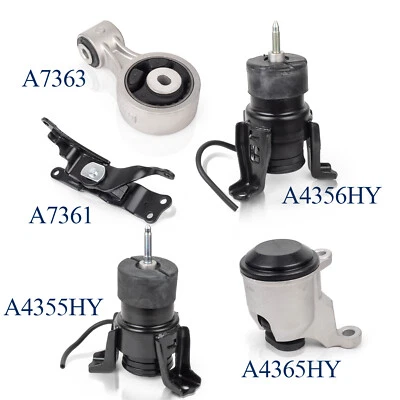 5PC Engine Motor & Transmission Mount for 2009-2014 Nissan Maxima V6 3.5L - Image 1 of 4