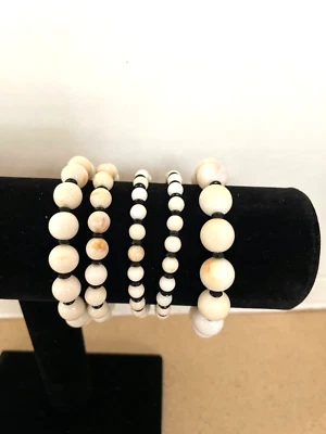 Pulsera Avon Naturally Sofisticada Multi Fila 5 Piedra Sintética Natural F41 Foto 1 de 4