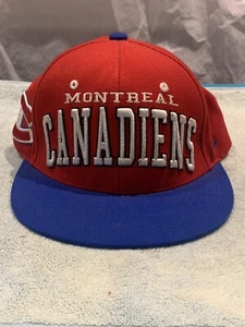 Vintage Montreal Canadians Zephyr Snapback Hat - Picture 1 of 8