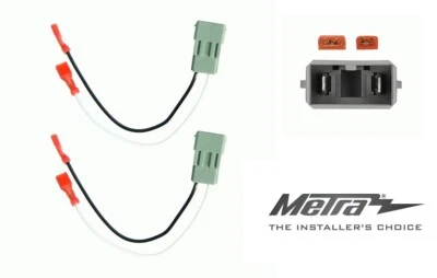 Par de arnés de cableado adaptador de altavoz de audio Metra 72-7800 para 1982+ Honda/Acura Foto 1 de 4